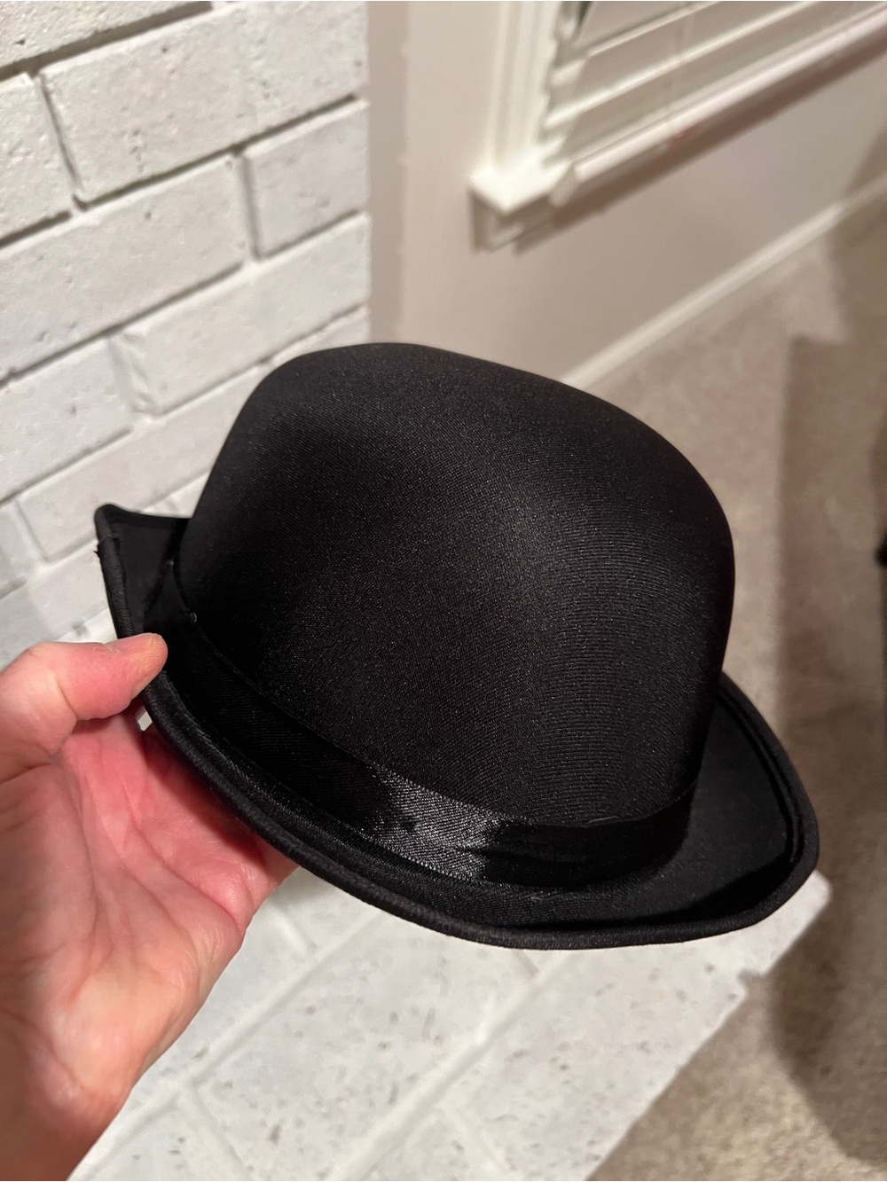 Black Costume Hat / Fedora-Style Hat – Stage, Dance, Theater, Halloween